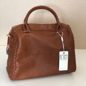 Urban Expressions. Brinley woven detail satchel